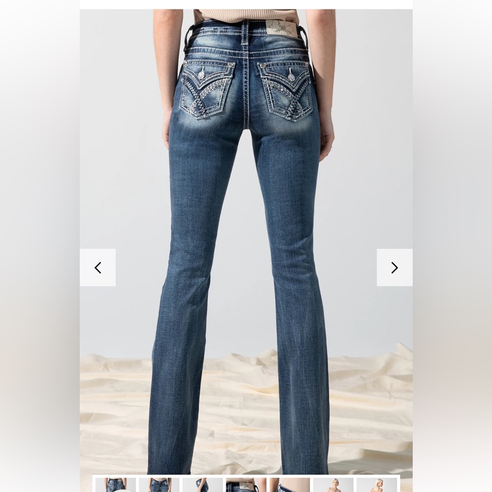 Miss Me Bootcut Jeans 31x34 NEW WITH TAGS
